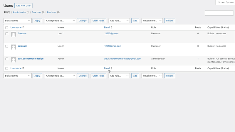 demo of prevent admin role injection