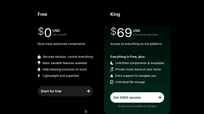 bricksbee magic pricing card